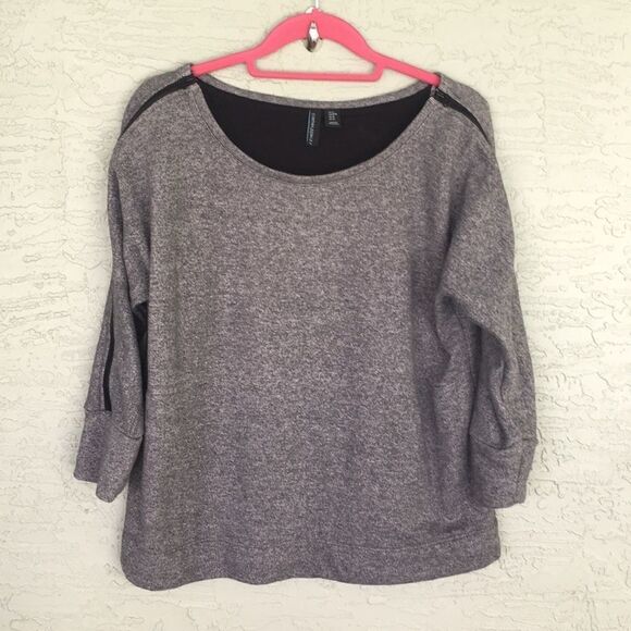 Cynthia Rowley Sz M Zippers On Shoulder - Picture 2 of 12